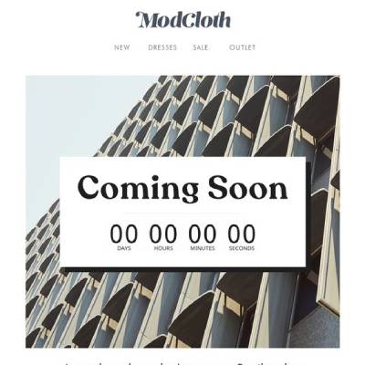 ModCloth Post Expiration Email Countdown Timer